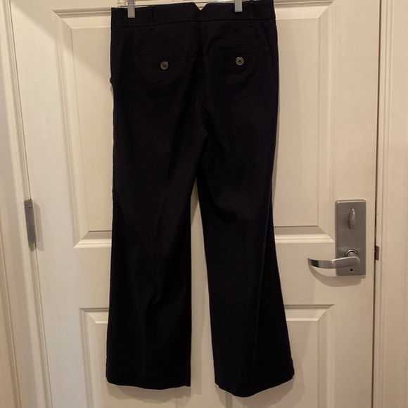 Loft wide leg navy pant. Never worn.  Tag still on - Picture 4 of 5